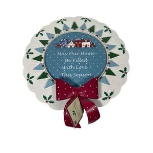 May Our Home Be Filled Love This Season SIGN, WARM WISHES Christmas Tree READ